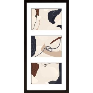 Bilderrahmen Madrid 23×50 cm schwarz Bilderrahmen Madrid 23×50 cm schwarz
