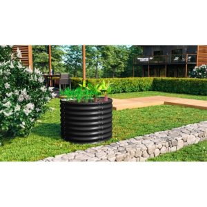 Vitavia Hochbeet „Terra“, rund, schwarz Vitavia Hochbeet „Terra“, rund, schwarz