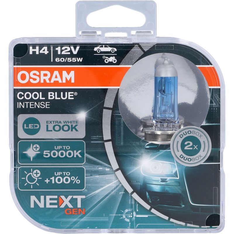 Osram  Auto Glühlampe H4 Cool Blue Intense Next Gen