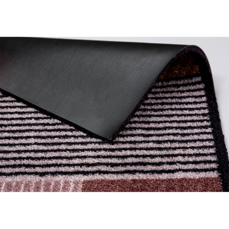 Schöner Wohnen  Schmutzfangmatte Manhattan 50x70 cm Geomix kastanie-rose