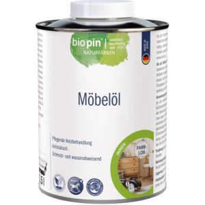 Biopin Möbelöl Farblos 0,500 l Biopin Möbelöl Farblos 0,500 l