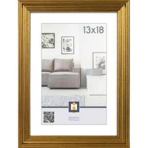 Bilderrahmen Salerno 13×18 cm gold Bilderrahmen Salerno 13×18 cm gold