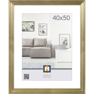 Bilderrahmen Salerno 40×50 cm silber Bilderrahmen Salerno 40×50 cm silber