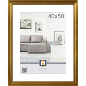Bilderrahmen Salerno 40×50 cm gold Bilderrahmen Salerno 40×50 cm gold