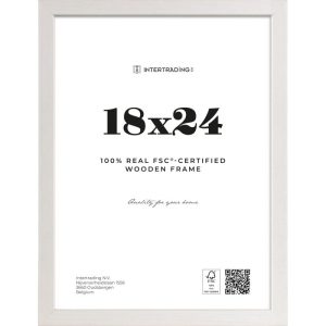 Bilderrahmen Riga 18×24 cm weiß Bilderrahmen Riga 18×24 cm weiß