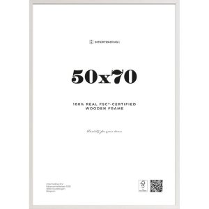 Bilderrahmen Riga 50×70 cm weiß Bilderrahmen Riga 50×70 cm weiß