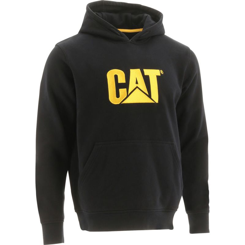 CAT Trademark Hoodie schwarz Gr. L