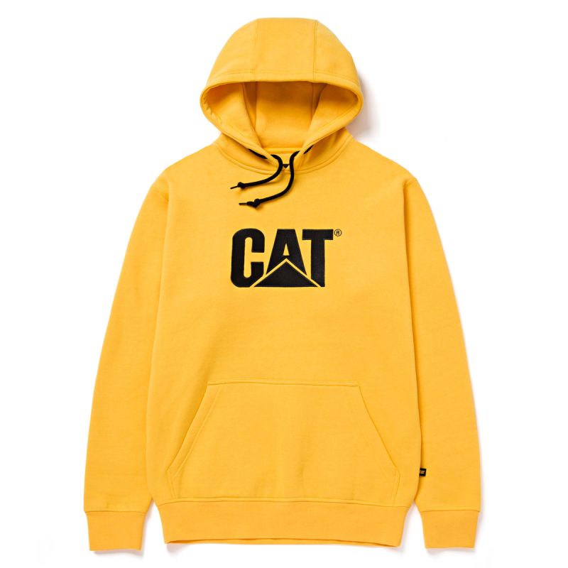 CAT Hoodie Trademark gelb Gr. M