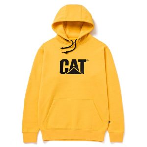 CAT Hoodie Trademark gelb Gr. XL CAT Hoodie Trademark gelb Gr. XL