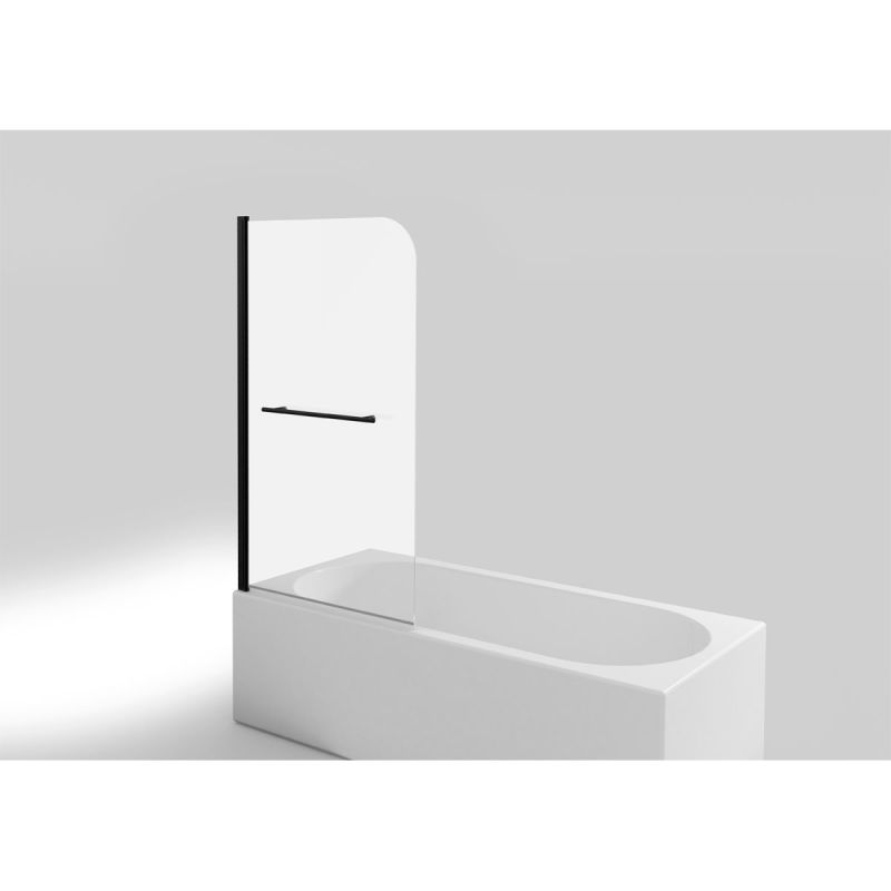 Aurlane Badewannenfaltwand Black Spririt 1 75 x 140 cm