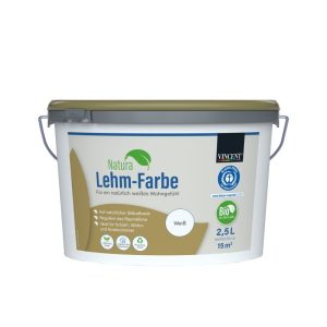 Vincent Wandfarbe Natura Lehm-Farbe 25 l Vincent Wandfarbe Natura Lehm-Farbe 25 l
