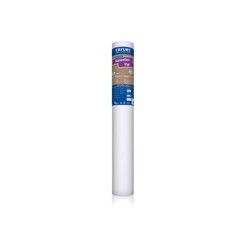 Erfurt  Glattvlies Variovlies Flat Classic 150 g/m² weiß 2500 x 75 cm
