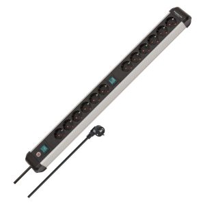 Brennenstuhl Premium-Alu-Line Steckdosenleiste 12-fach mit 2x 6-fach schaltbarer Steckdose Brennenstuhl Premium-Alu-Line Steckdosenleiste 12-fach mit 2x 6-fach schaltbarer Steckdose
