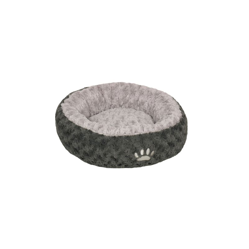 Nobby Komfortbett Donut Seoli Durchmesser 45 cm dunkelgrau/ hellgrau