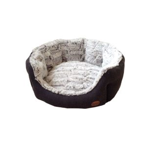 Nobby Komfort-Bett Cacho oval 86 x 70 x 24 cm dunkelgrau Nobby Komfort-Bett Cacho oval 86 x 70 x 24 cm dunkelgrau