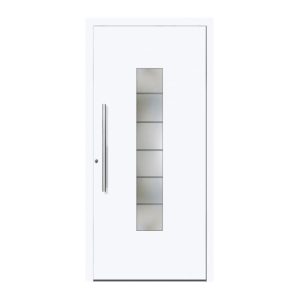 Schüco Aluminium Haustür 108 Lucca Excellent 1000 x 2100 mm RAL9016 DL Schüco Aluminium Haustür 108 Lucca Excellent 1000 x 2100 mm RAL9016 DL
