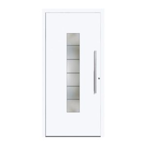 Schüco Aluminium Haustür 108 Lucca Excellent 1000 x 2100 mm RAL9016 DR Schüco Aluminium Haustür 108 Lucca Excellent 1000 x 2100 mm RAL9016 DR