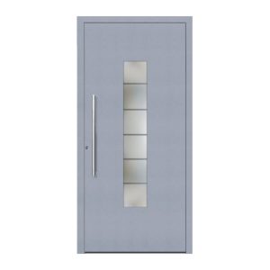 Aluminium-Sicherheitshaustür 108 Lucca weiß Anschlag links 100 x 210 cm Aluminium-Sicherheitshaustür 108 Lucca weiß Anschlag links 100 x 210 cm