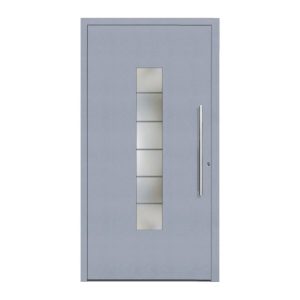 Aluminium-Sicherheitshaustür 108 Lucca weiß Anschlag rechts 110 x 210 cm Aluminium-Sicherheitshaustür 108 Lucca weiß Anschlag rechts 110 x 210 cm