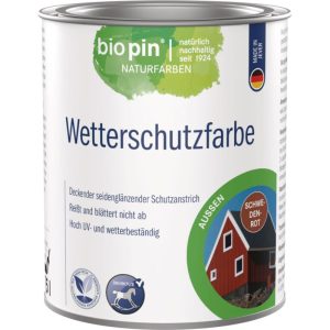 Biopin Wetterschutzfarbe Biopin Wetterschutzfarbe