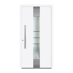Schüco Aluminium Haustür 600 Catania Excellent 1100 x 2100 mm RAL9016 DL Schüco Aluminium Haustür 600 Catania Excellent 1100 x 2100 mm RAL9016 DL