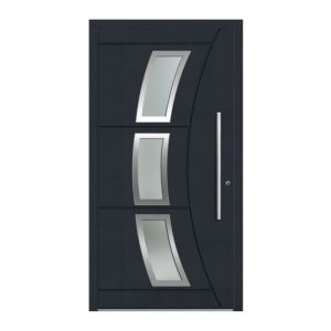 Schüco Aluminium Haustür 601 Venedig Excellent 1100 x 2100 mm RAL9016 DR Schüco Aluminium Haustür 601 Venedig Excellent 1100 x 2100 mm RAL9016 DR