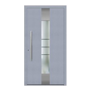 Schüco Aluminium Haustür 600 Catania Excellent 1100 x 2100 mm RAL9016/7040 DL Schüco Aluminium Haustür 600 Catania Excellent 1100 x 2100 mm RAL9016/7040 DL