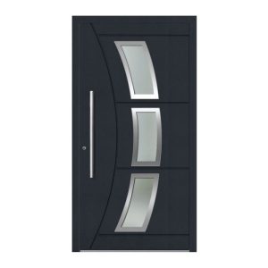 Schüco Aluminium Haustür 601 Venedig Excellent 1100 x 2100 mm RAL9016/7016 DL Schüco Aluminium Haustür 601 Venedig Excellent 1100 x 2100 mm RAL9016/7016 DL