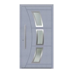 Schüco Aluminium Haustür 601 Venedig Excellent 1100 x 2100 mm RAL9016/7040 DL Schüco Aluminium Haustür 601 Venedig Excellent 1100 x 2100 mm RAL9016/7040 DL