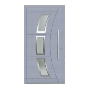 Schüco Aluminium Haustür 601 Venedig Excellent 1100 x 2100 mm RAL9016/7040 DR Schüco Aluminium Haustür 601 Venedig Excellent 1100 x 2100 mm RAL9016/7040 DR