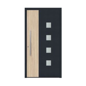Schüco Aluminium Haustür 110 Messina Excellent 1100 x 2100 mm RAL9016/7016 DL Schüco Aluminium Haustür 110 Messina Excellent 1100 x 2100 mm RAL9016/7016 DL