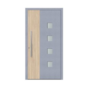 Schüco Aluminium Haustür 110 Messina Excellent 1100 x 2100 mm RAL9016/7040 DL Schüco Aluminium Haustür 110 Messina Excellent 1100 x 2100 mm RAL9016/7040 DL