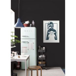 Komar Wandbild Mandalorian The Child and Father 30×40 cm Komar Wandbild Mandalorian The Child and Father 30×40 cm