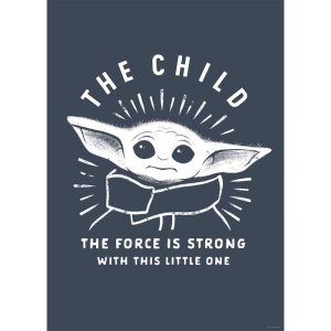 Komar  Wandbild Mandalorian The Child Iconic 30×40 cm