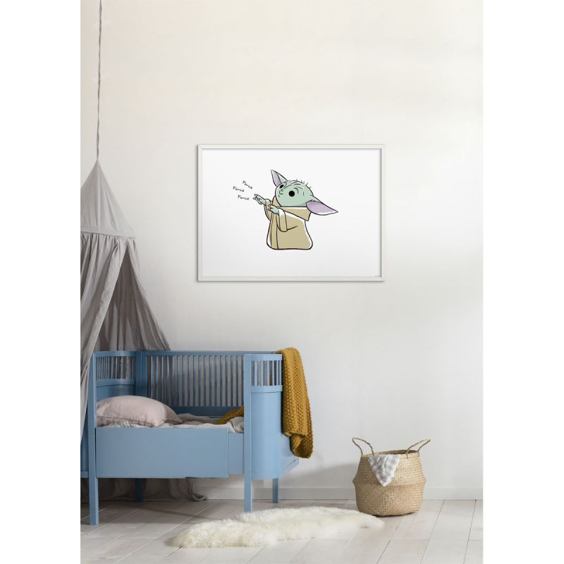 Komar  Wandbild Mandalorian The Child Sweet Force 40x30 cm