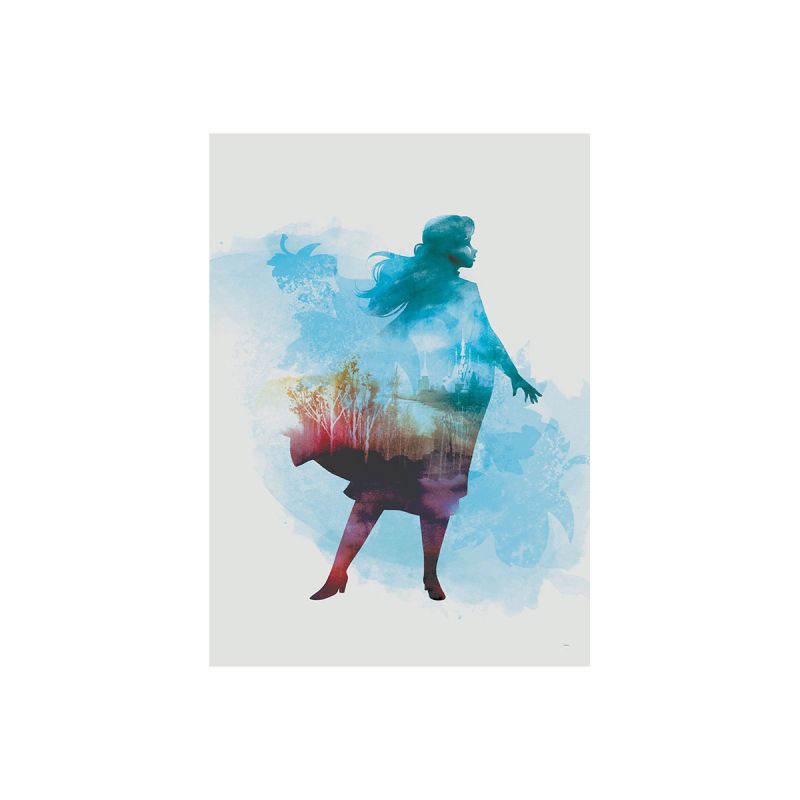 Komar  Wandbild Frozen Anna Aquarell 30x40 cm