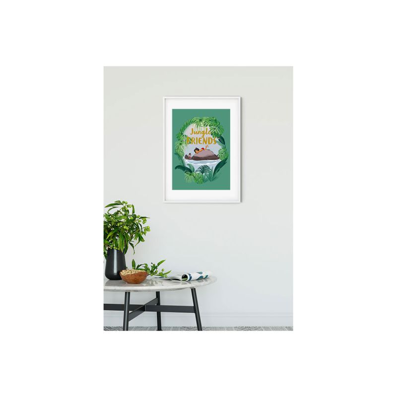 Komar  Wandbild Jungle Book Friends 30x40 cm
