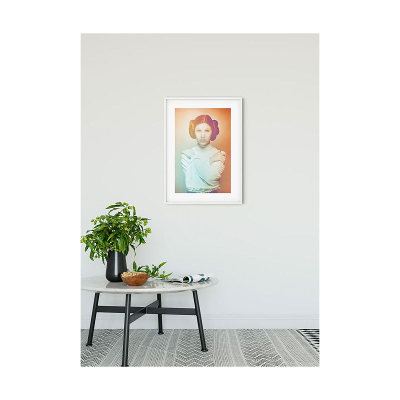 Komar  Wandbild Star Wars Classic Icons Color Leia 30x40 cm