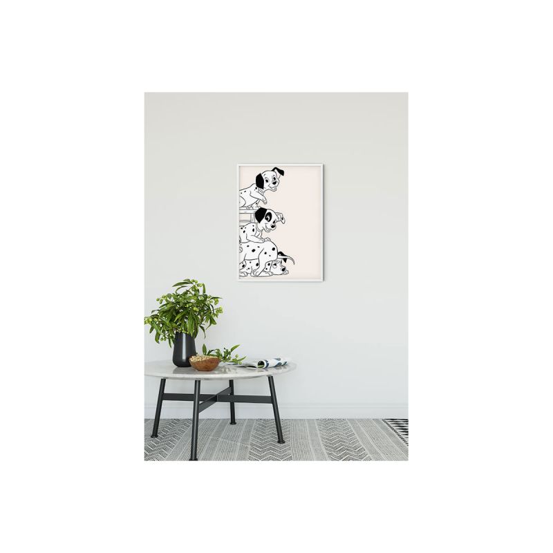 Komar  Wandbild 101 Dalmatiner Playing 30x40 cm