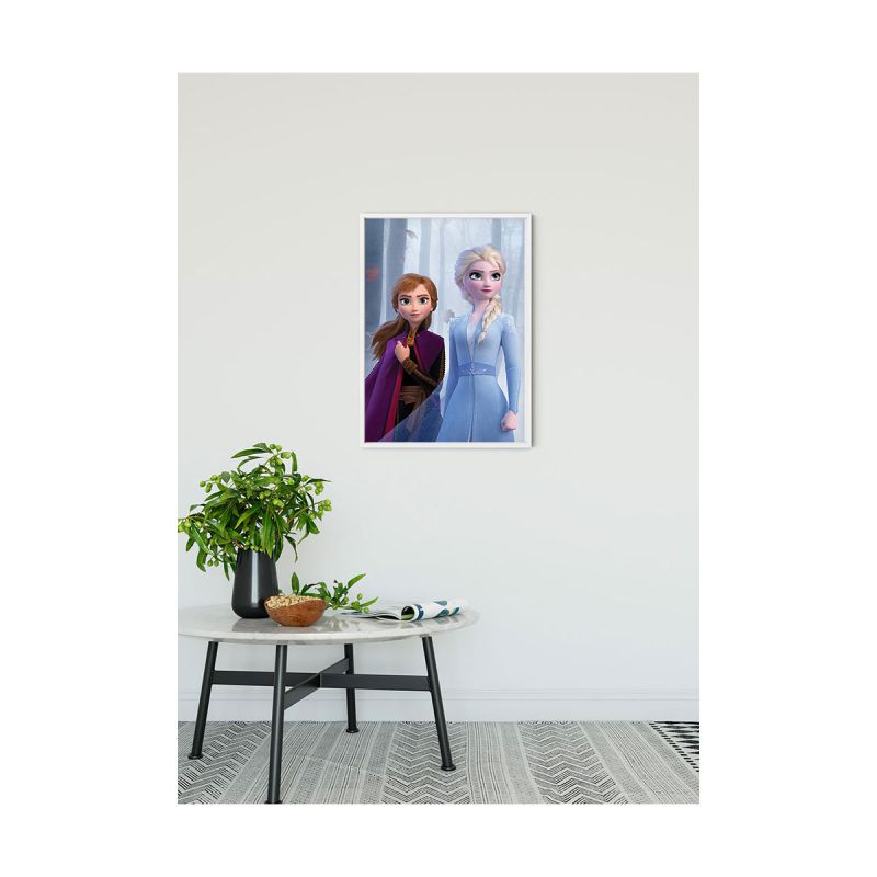 Komar  Wandbild Frozen Sisters in the Wood 30x40 cm