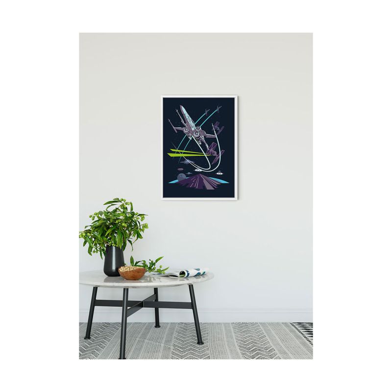 Komar  Wandbild Star Wars Classic Vector X-Wing 30x40 cm
