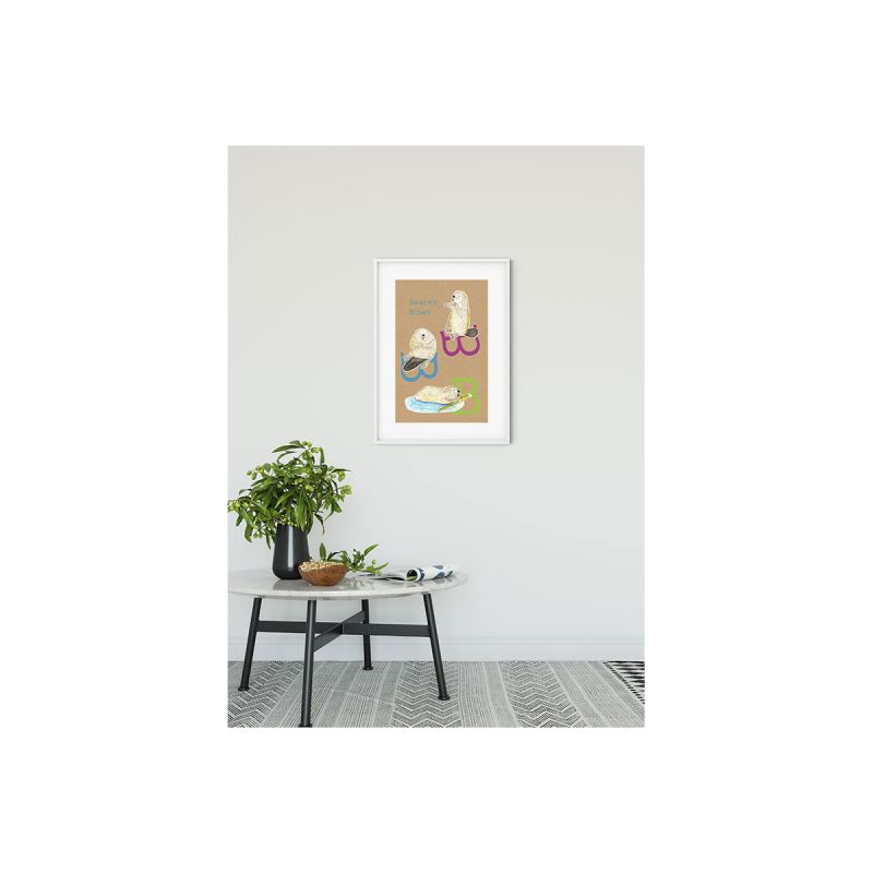 Komar Wandbild ABC Animal B 30x40 cm