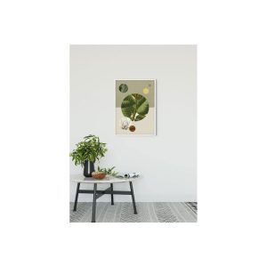 Komar  Wandbild Green Structure 30×40 cm