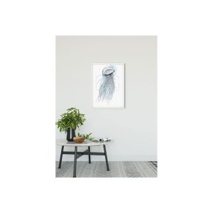 Komar Wandbild Jellyfish Watercolor 30×40 cm Komar Wandbild Jellyfish Watercolor 30×40 cm
