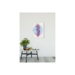 Komar Wandbild Sea Horse Circle 30×40 cm Komar Wandbild Sea Horse Circle 30×40 cm
