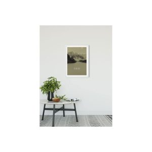 Komar Wandbild Word Lake In Motion Sand 30×40 cm Komar Wandbild Word Lake In Motion Sand 30×40 cm