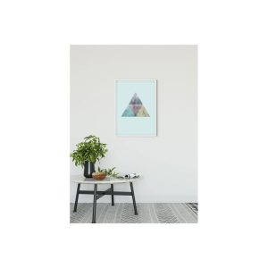 Komar Wandbild Triangles Top Blue 30×40 cm Komar Wandbild Triangles Top Blue 30×40 cm