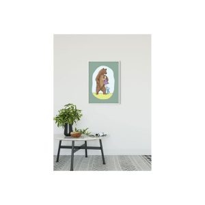 Komar Wandbild Lili and Bear 30×40 cm Komar Wandbild Lili and Bear 30×40 cm