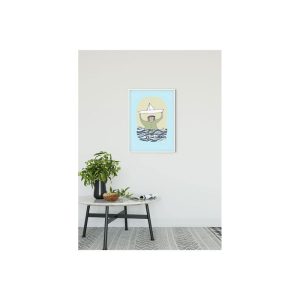 Komar Wandbild Paper Ship 30×40 cm Komar Wandbild Paper Ship 30×40 cm