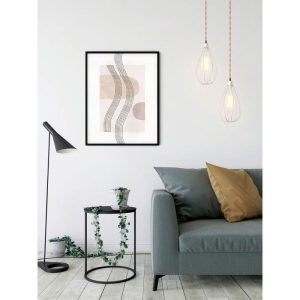 Komar Wandbild Line Art Waves 40×50 cm Komar Wandbild Line Art Waves 40×50 cm